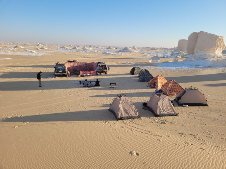 egypt desert camping