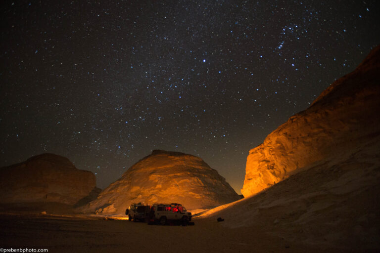 egypt desert camping
